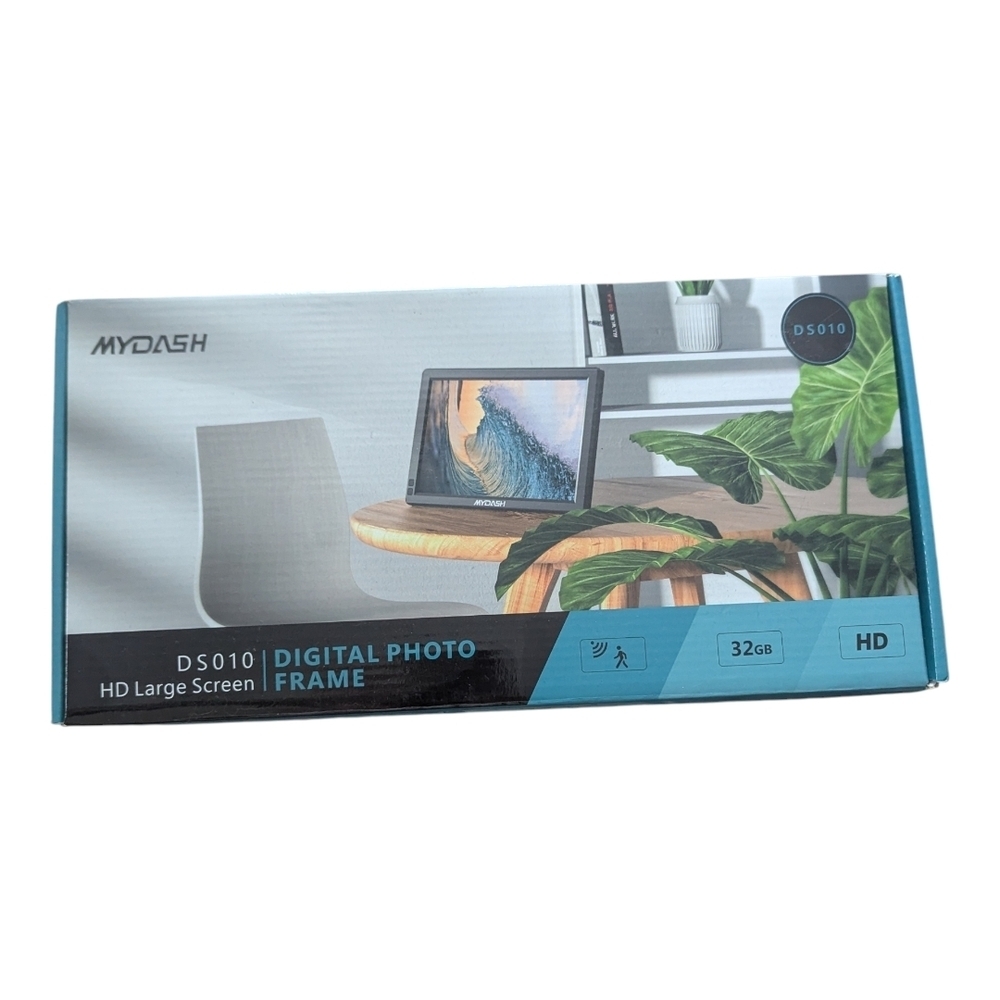 MYDASH Digital Photo Frame with HD Large Screen